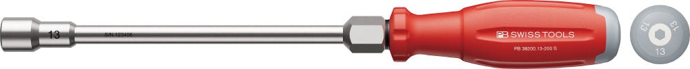 �s�[�r�[�X�C�X�c�[���Y �X�C�X�O���b�vEVO �i�b�g�h���C�o�[ �����Z�p 13mm ����200mm �i�b�g���� DIY ���� 38200.13-200S 000 �h���C�o�[