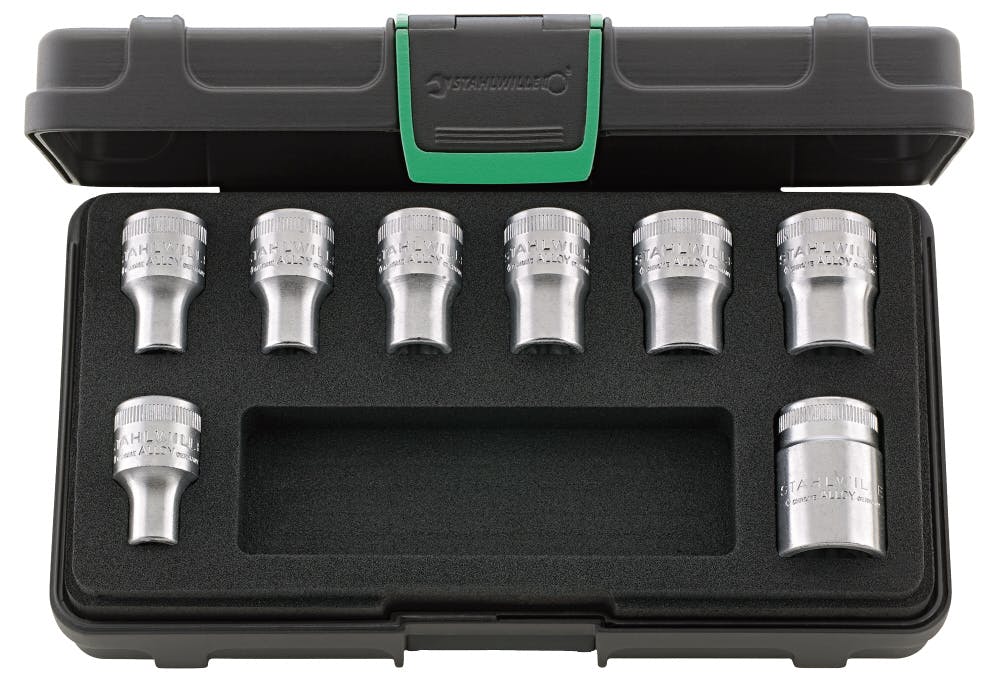 スタビレー 7点入 1/2DR ヘクスローブソケットセット 六角ボルト 精密作業 50TX/8KN 000505328109【別送品】