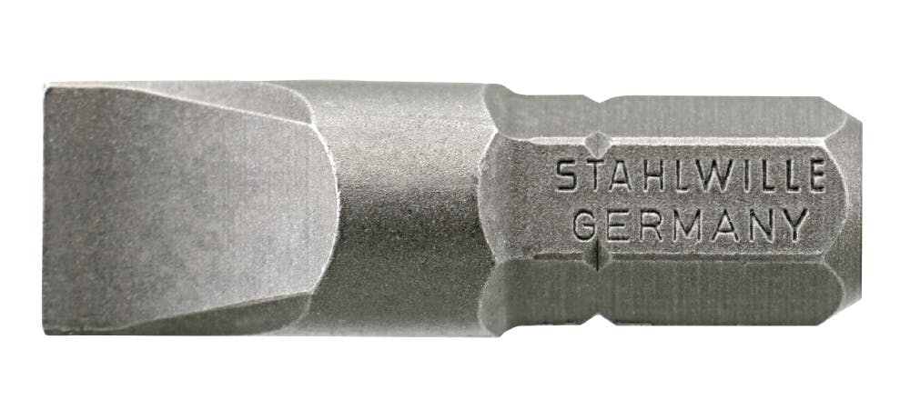 スタビレー 1/4HEX マイナスビット 刃先1.2×6.5mm ネジ回し 精密作業 組立作業 DIY 1166/1N 000505630662【別送品】
