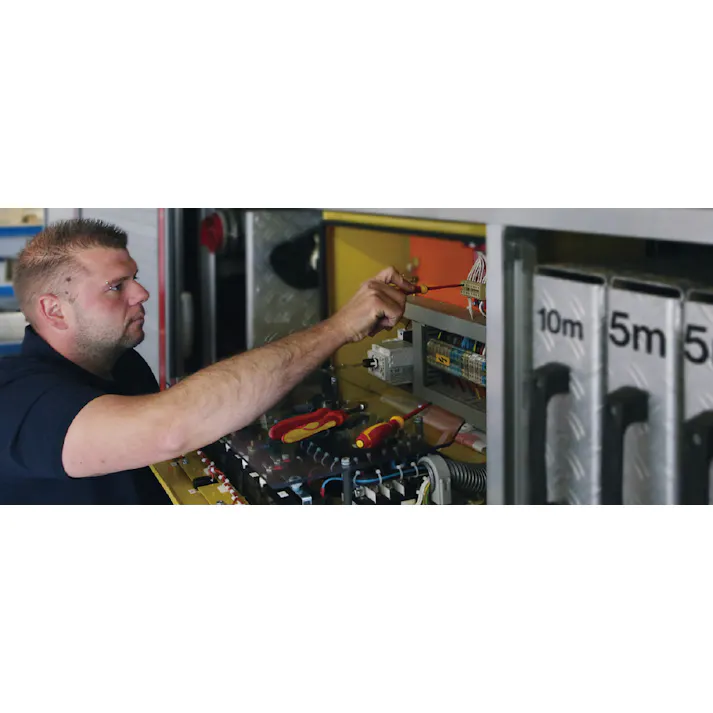 スタビレー 1000V 絶縁ヘクスローブドライバー T10 軸長60mm 六角ボルト トルク管理 精密作業 4675VDE-T10N 000505669961【別送品】