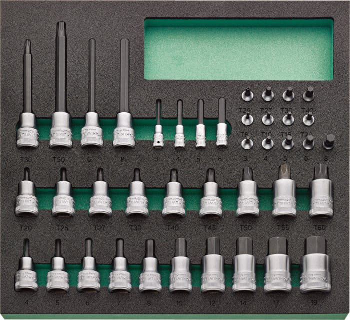 スタビレー 40点入 TCS用 ビットソケットセット ナット締め ボルト作業