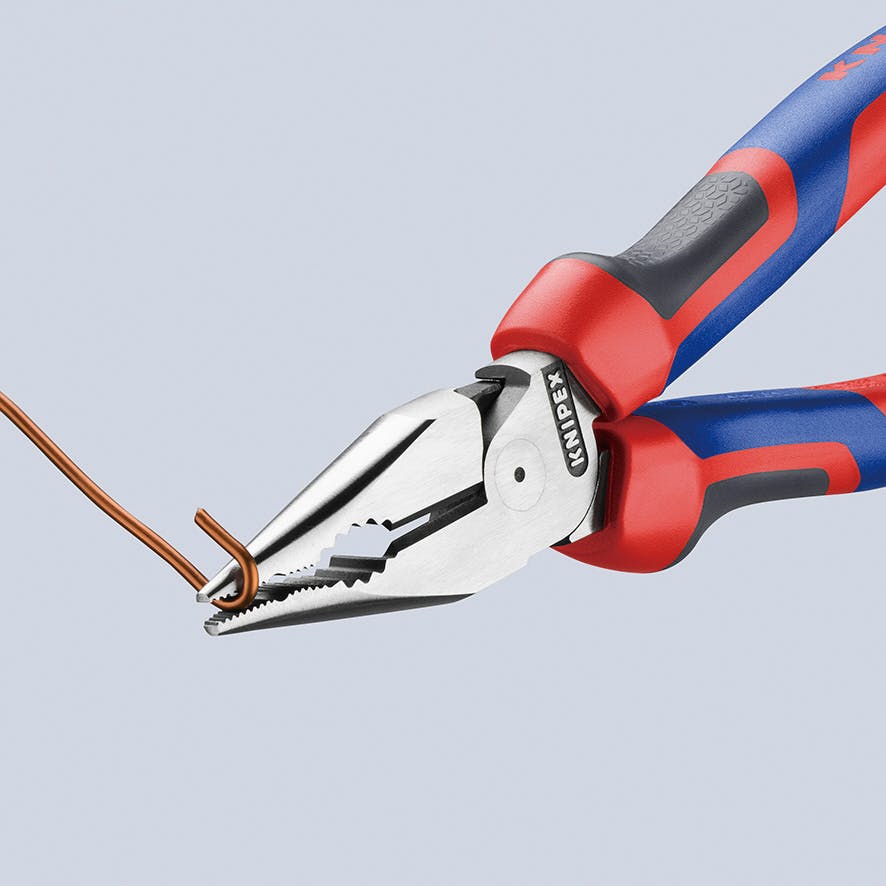 クニペックス ニードルノーズペンチ コンフォートハンドル 全長185mm