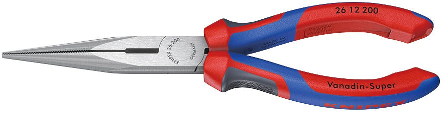 クニペックス 先長ラジオペンチ コンフォートハンドル 全長200mm 細線