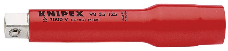 クニペックス 3/8DR 1000V 絶縁エキステンションバー 全長125mm