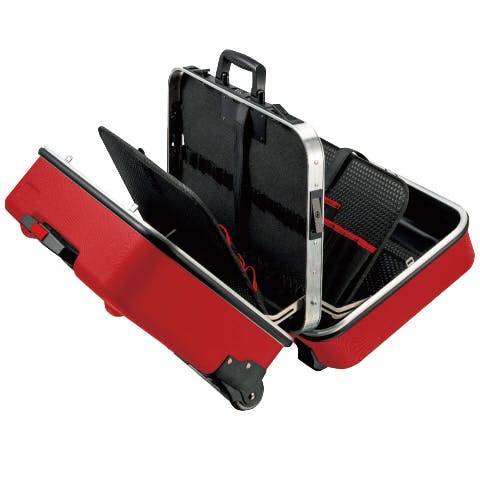 クニペックス ツールケース 単体 BIG Twin Move RED 工具収納 持ち運び 作業整理 収納便利 DIY 989915LE 000506290916【別送品】