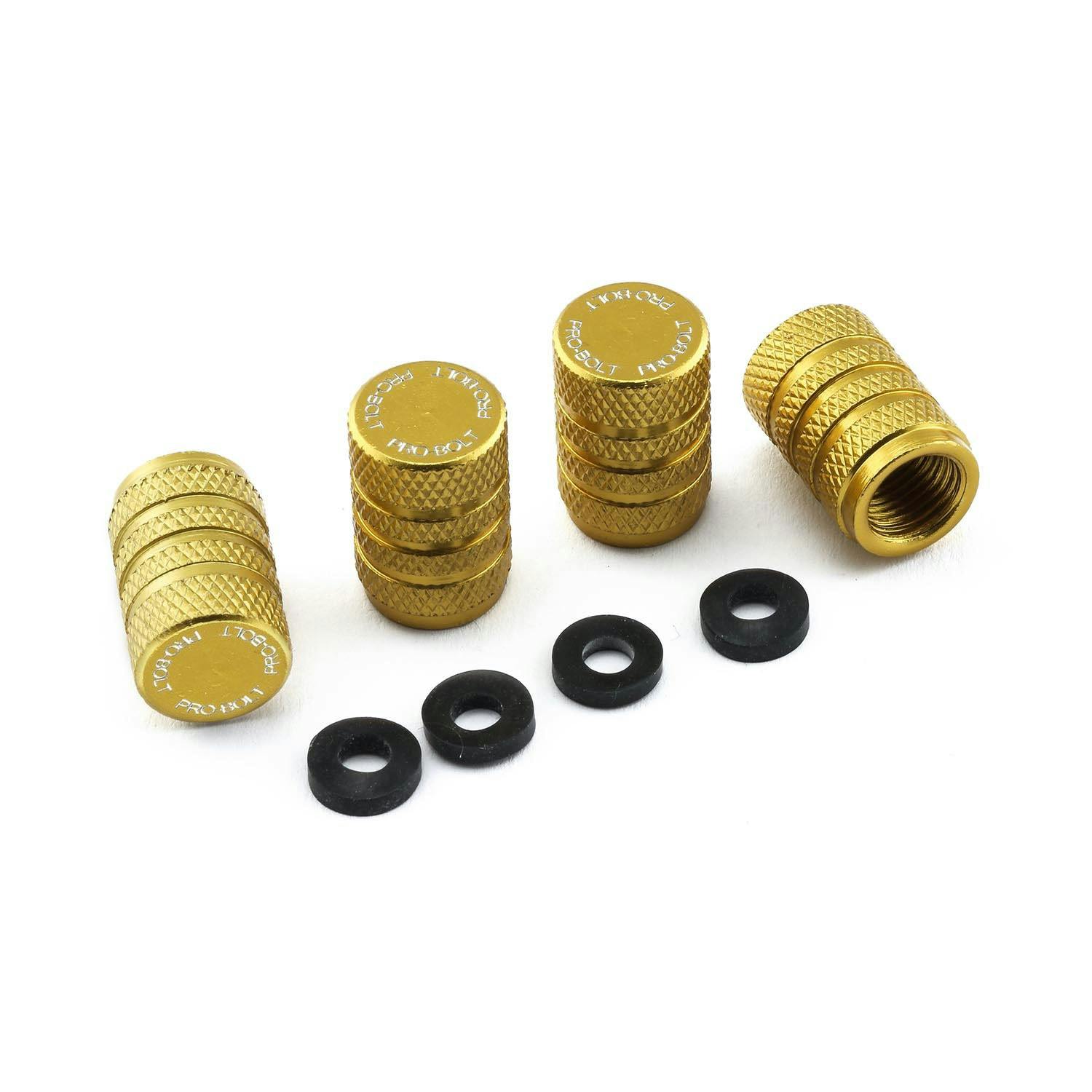 Pro-Bolt プロボルト Aluminium Valve Dust Cap Pack x4 (4DCAP10) 4DCAP10GE (CDC) ボルトキャップ Pro-Bolt プロボルト Aluminium Valve Dust Cap Pack x4 (4DCAP10) 4DCAP10GE (CDC) ボルトキャップ