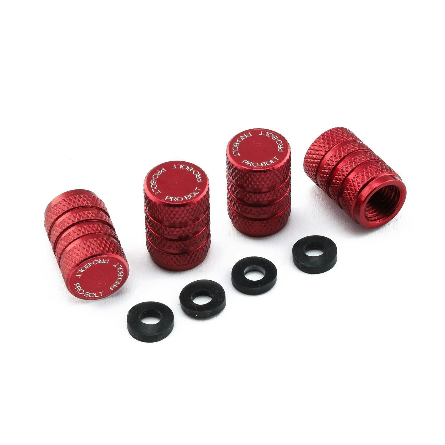 Pro-Bolt プロボルト Aluminium Valve Dust Cap Pack x4 (4DCAP10) 4DCAP10RE (CDC) ボルトキャップ Pro-Bolt プロボルト Aluminium Valve Dust Cap Pack x4 (4DCAP10) 4DCAP10RE (CDC) ボルトキャップ