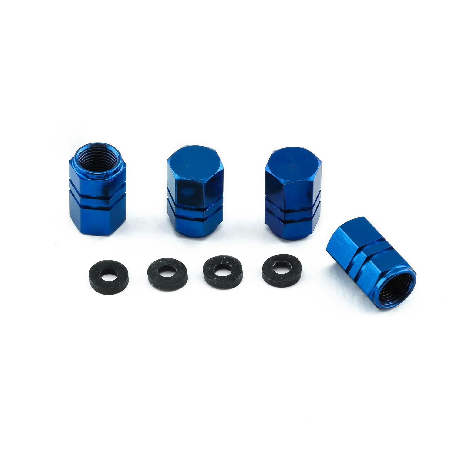 Pro-Bolt プロボルト Titanium Dust Cap Hexagon To Fit Schrader Valves Pack x 4 (4TIDCA ボルトキャップ Pro-Bolt プロボルト Titanium Dust Cap Hexagon To Fit Schrader Valves Pack x 4 (4TIDCA ボルトキャップ