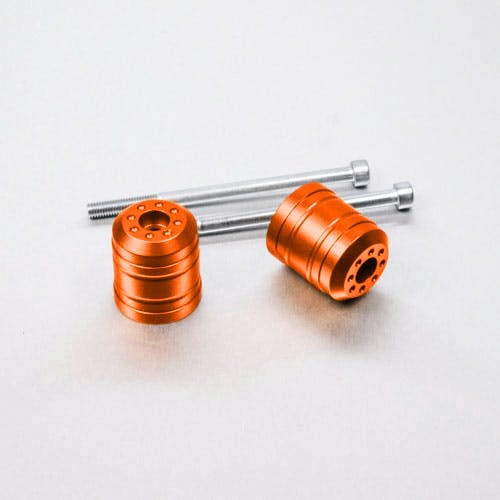 Pro-Bolt プロボルト アルミ バーエンド2個セット Suzuki 20 (100mm ボルト) (BARENDSU20-100) BARENDSU20-100O (CDC)【ネット注文限定・別送品】