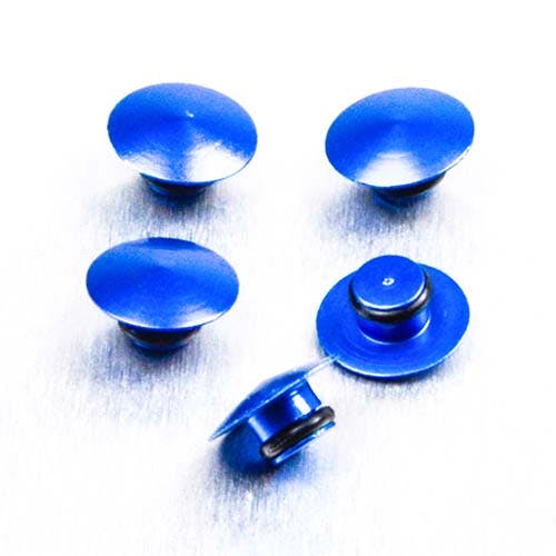 Pro-Bolt �v���{���g �A���~ �{�^���C���T�[�g�L���b�v M5 (Fits 4mm AK) 5����p�b�N (BUT5-5) BUT5-5B (CDC) ���̑��i�{���g�j