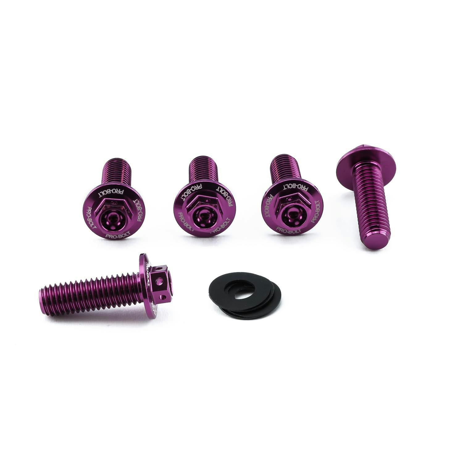 Pro-Bolt プロボルト アルミニウム ボディーワークボルト レーススペック M8x(1.25mm)x25mm エッチング 5個入りパック (BWHX825R-5E) BWHX825R-5PE (CDC)【ネット注文限定・別送品】