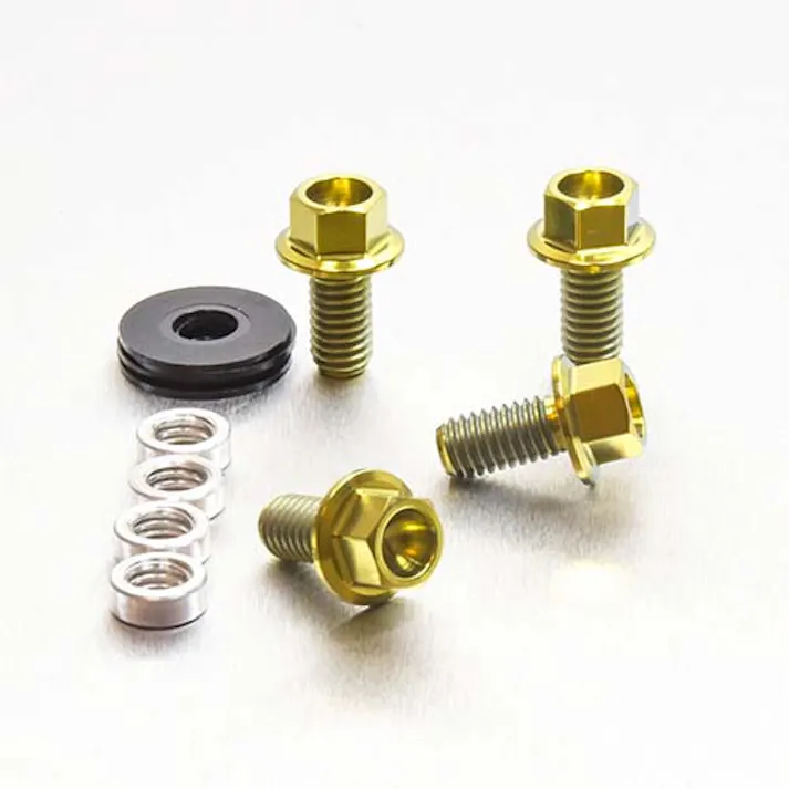 Pro-Bolt プロボルト Titanium Chain Guard Bolt Kit (CHAINHUG110TI) CHAINHUG110TIG (CDC)【ネット注文限定・別送品】