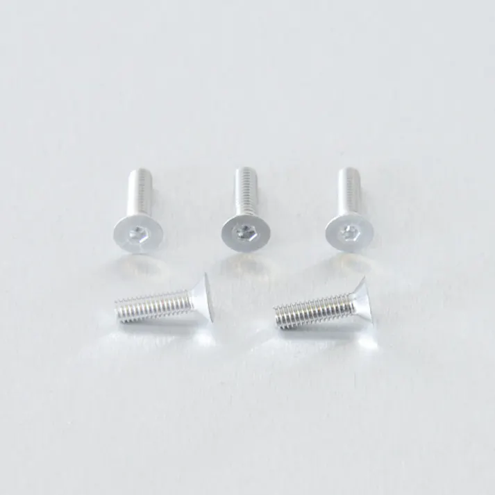 Pro-Bolt プロボルト アルミニウム カウンターシャンクボルト M4x(0.70mm)x15mm 5個入りパック (CS415-5) CS415-5S (CDC)【ネット注文限定・別送品】