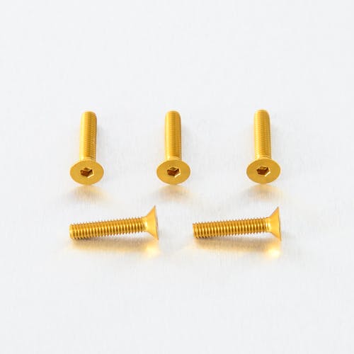 Pro-Bolt プロボルト アルミニウム カウンターシャンクボルト M4x(0.70mm)x20mm 5個入りパック (CS420-5) CS420-5G ( その他(ボルト) Pro-Bolt プロボルト アルミニウム カウンターシャンクボルト M4x(0.70mm)x20mm 5個入りパック (CS420-5) CS420-5G ( その他(ボルト)