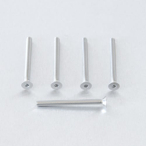 Pro-Bolt プロボルト アルミニウム カウンターシャンクボルト M4x(0.70mm)x45mm 5個入りパック (CS445-5) CS445-5S ( その他(ボルト) Pro-Bolt プロボルト アルミニウム カウンターシャンクボルト M4x(0.70mm)x45mm 5個入りパック (CS445-5) CS445-5S ( その他(ボルト)