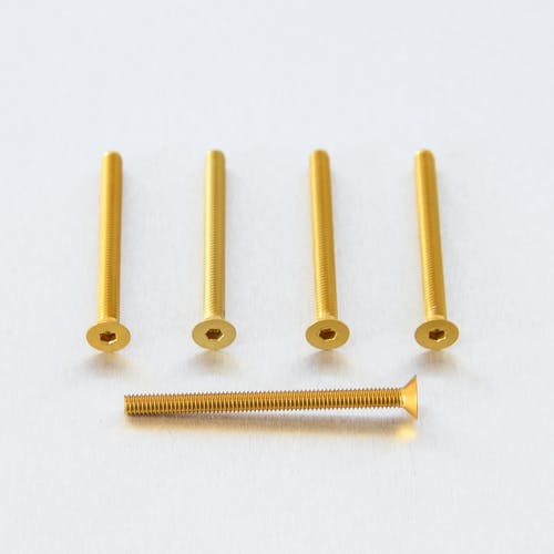 Pro-Bolt プロボルト アルミニウム カウンターシャンクボルト M4x(0.70mm)x50mm 5個入りパック (CS450-5) CS450-5G ( その他(ボルト) Pro-Bolt プロボルト アルミニウム カウンターシャンクボルト M4x(0.70mm)x50mm 5個入りパック (CS450-5) CS450-5G ( その他(ボルト)