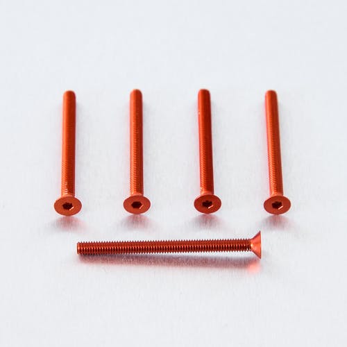 Pro-Bolt プロボルト アルミニウム カウンターシャンクボルト M4x(0.70mm)x50mm 5個入りパック (CS450-5) CS450-5O ( その他(ボルト) Pro-Bolt プロボルト アルミニウム カウンターシャンクボルト M4x(0.70mm)x50mm 5個入りパック (CS450-5) CS450-5O ( その他(ボルト)