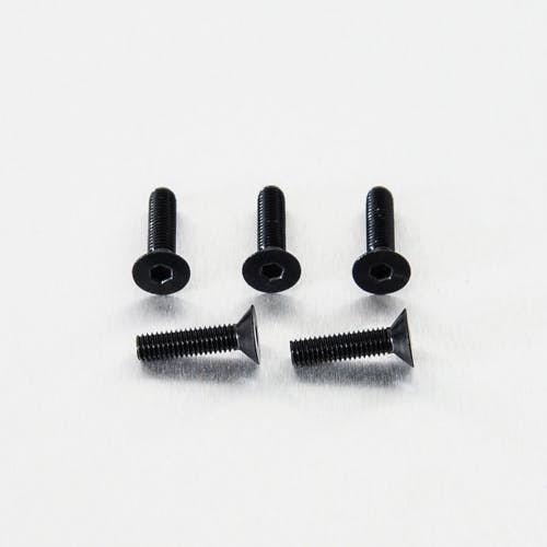 Pro-Bolt プロボルト アルミニウム カウンターシャンクボルト M5x(0.80mm)x20mm 5個入りパック (CS520-5) CS520-5BK その他(ボルト)