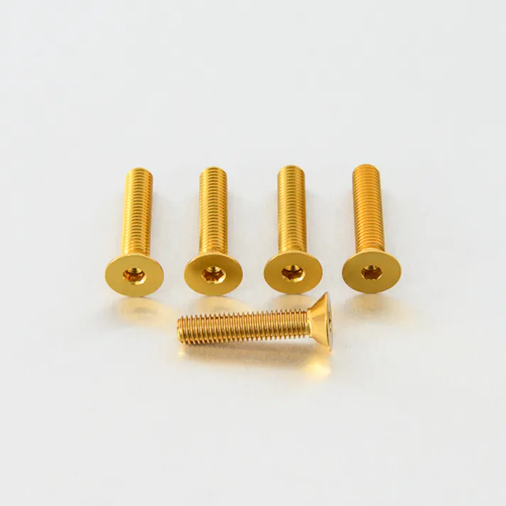 Pro-Bolt プロボルト アルミニウム カウンターシャンクボルト M8x(1.25mm)x40mm 5個入りパック (CS840-5) CS840-5G (CDC)【ネット注文限定・別送品】
