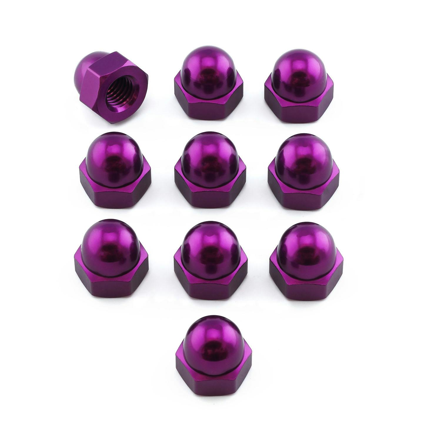 Pro-Bolt プロボルト アルミ ドームナット M10x(1.50mm) (DIN 1587) 10個入りパック (DOMENUT10-10) DOMENUT10-10P (CDC)【ネット注文限定・別送品】