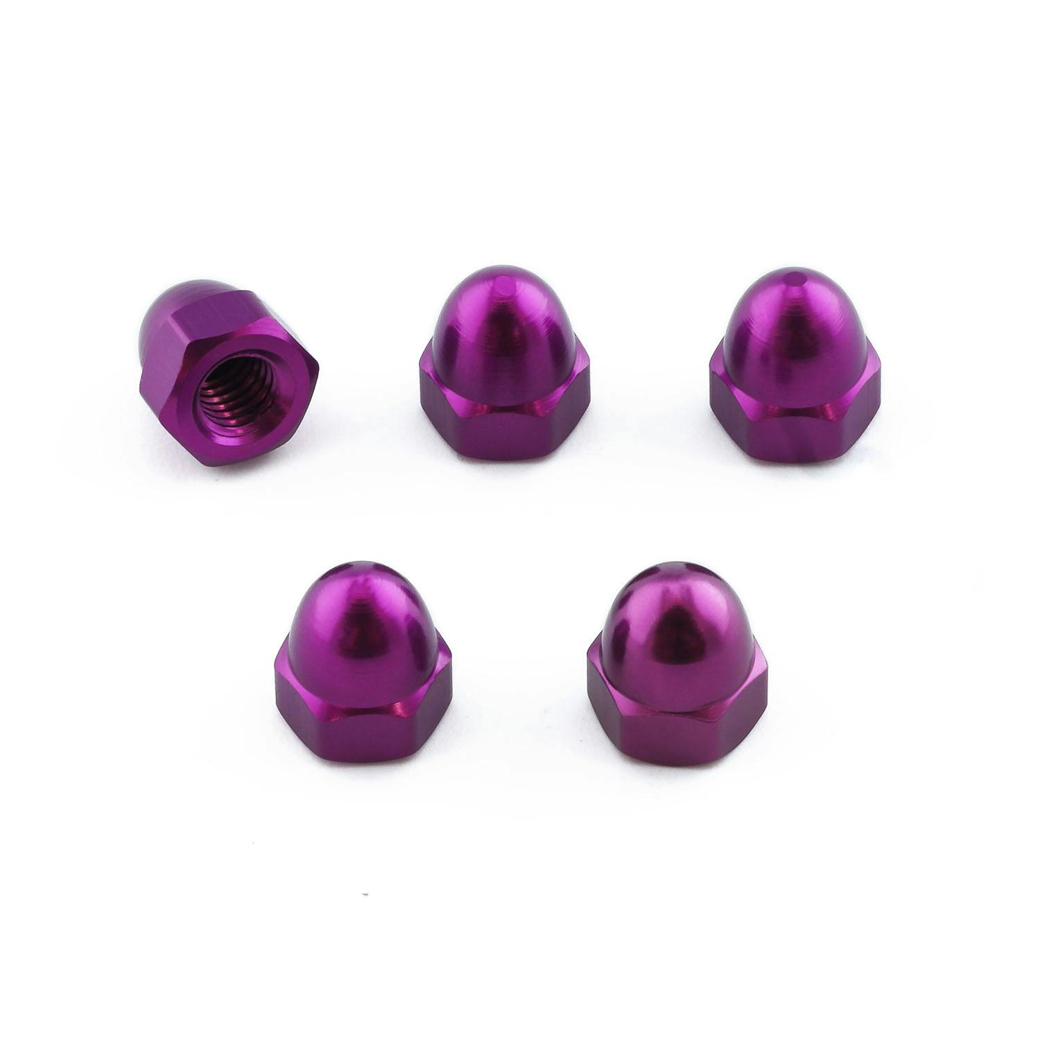 Pro-Bolt �v���{���g �A���~ �h�[���i�b�g M6x(1.00mm) (DIN 1587) 5����p�b�N (DOMENUT6-5) DOMENUT6-5 ���̑��i�{���g�j