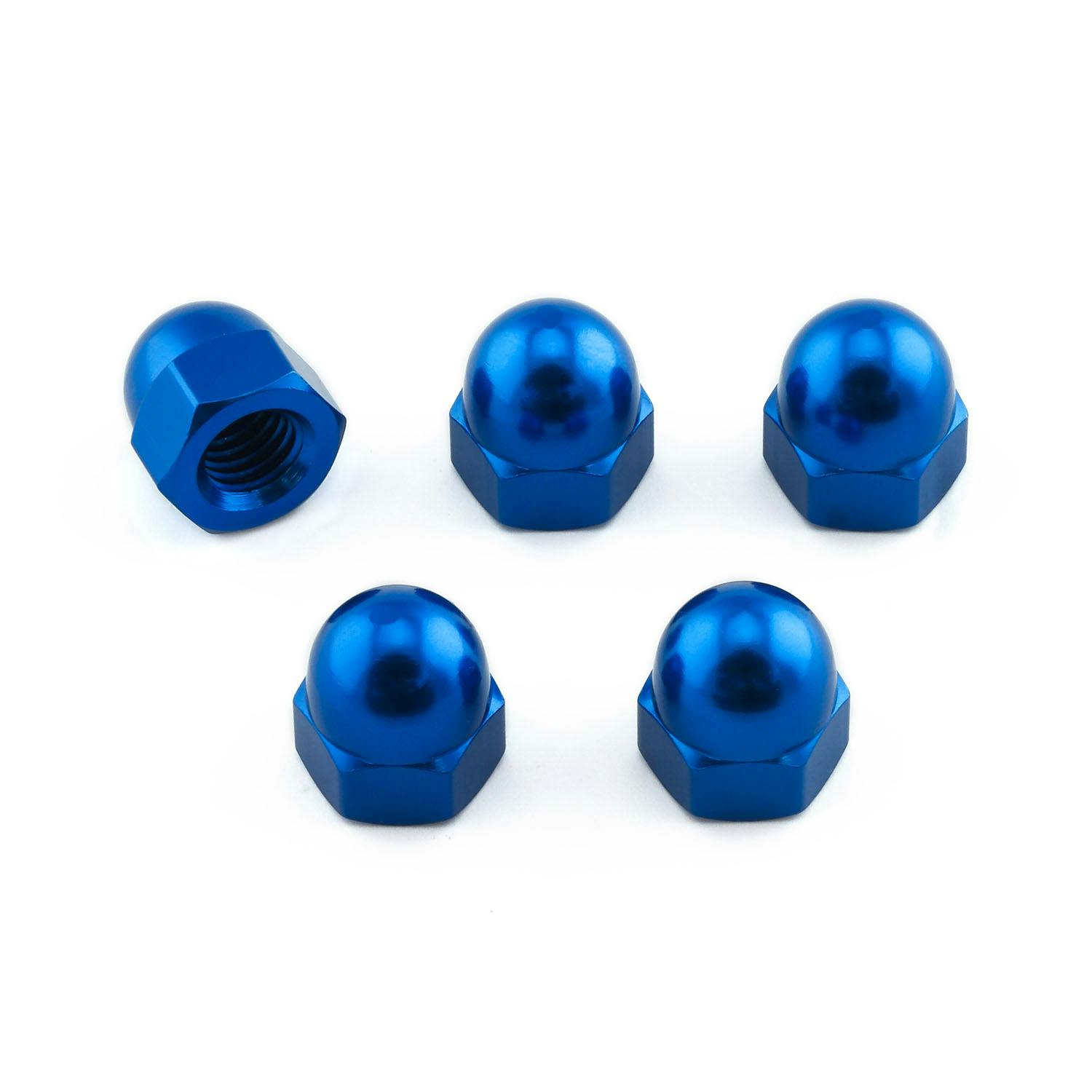 Pro-Bolt プロボルト アルミ ドームナット M8x(1.25mm) (DIN 1587) 5個入りパック (DOMENUT8-5) DOMENUT8-5 その他(ボルト) Pro-Bolt プロボルト アルミ ドームナット M8x(1.25mm) (DIN 1587) 5個入りパック (DOMENUT8-5) DOMENUT8-5 その他(ボルト)
