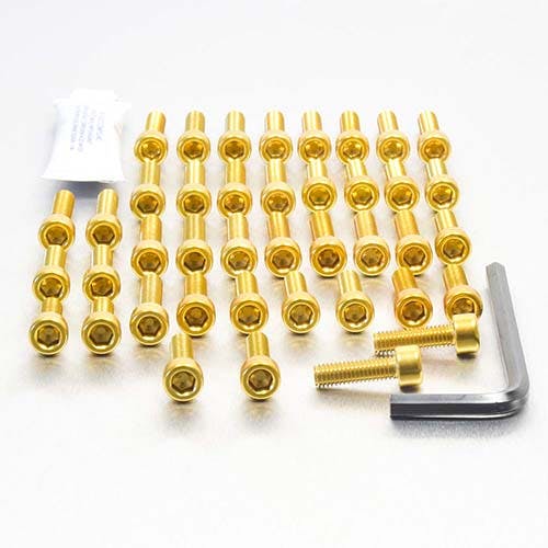 Pro-Bolt プロボルト アルミニウム エンジンボルトキット BMW F800S (EBM045) EBM045G (CDC) その他(ボルト) Pro-Bolt プロボルト アルミニウム エンジンボルトキット BMW F800S (EBM045) EBM045G (CDC) その他(ボルト)