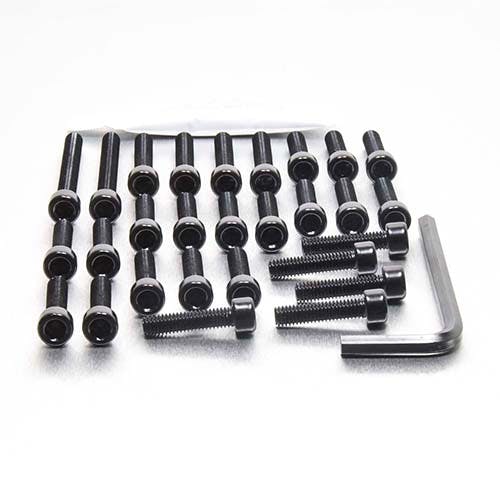 Pro-Bolt プロボルト アルミニウム エンジンボルトキット BMW HP4 ABS (EBM048) EBM048BK (CDC) その他(ボルト) Pro-Bolt プロボルト アルミニウム エンジンボルトキット BMW HP4 ABS (EBM048) EBM048BK (CDC) その他(ボルト)
