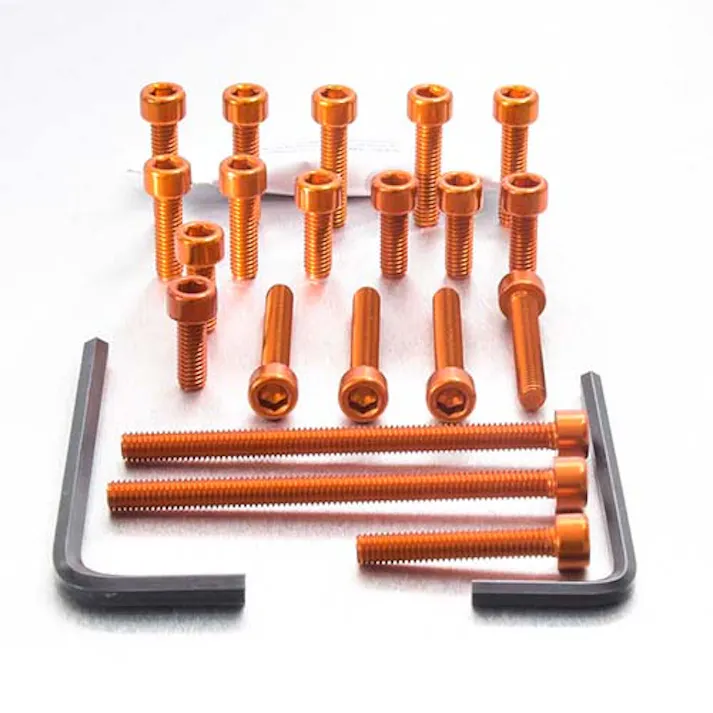 Pro-Bolt プロボルト アルミニウム エンジンボルトキット Cagiva Planet 125 (ECA050) ECA050O (CDC)【ネット注文限定・別送品】