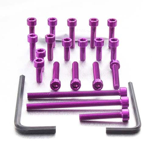 Pro-Bolt プロボルト アルミニウム エンジンボルトキット Cagiva Planet 125 (ECA050) ECA050P (CDC) その他(ボルト) Pro-Bolt プロボルト アルミニウム エンジンボルトキット Cagiva Planet 125 (ECA050) ECA050P (CDC) その他(ボルト)