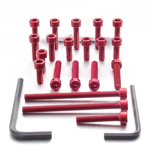 Pro-Bolt プロボルト アルミニウム エンジンボルトキット Cagiva Planet 125 (ECA050) ECA050R (CDC) その他(ボルト) Pro-Bolt プロボルト アルミニウム エンジンボルトキット Cagiva Planet 125 (ECA050) ECA050R (CDC) その他(ボルト)