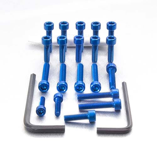 Pro-Bolt プロボルト アルミニウム エンジンボルトキット Cagiva Mito 125 (ECA120) ECA120B (CDC) その他(ボルト) Pro-Bolt プロボルト アルミニウム エンジンボルトキット Cagiva Mito 125 (ECA120) ECA120B (CDC) その他(ボルト)