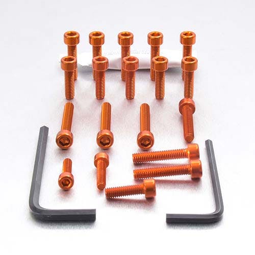 Pro-Bolt プロボルト アルミニウム エンジンボルトキット Cagiva Mito 125 (ECA120) ECA120O (CDC) その他(ボルト) Pro-Bolt プロボルト アルミニウム エンジンボルトキット Cagiva Mito 125 (ECA120) ECA120O (CDC) その他(ボルト)