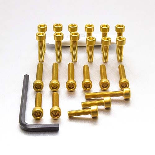 Pro-Bolt プロボルト アルミニウム エンジンボルトキット Honda RS125 GP (EHO009) EHO009G (CDC) その他(ボルト) Pro-Bolt プロボルト アルミニウム エンジンボルトキット Honda RS125 GP (EHO009) EHO009G (CDC) その他(ボルト)