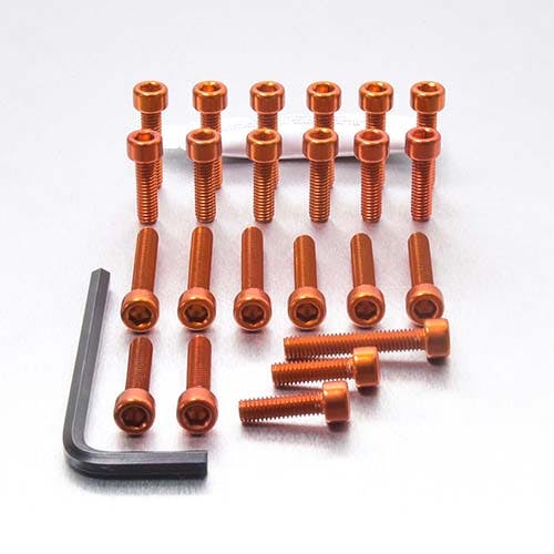 Pro-Bolt プロボルト アルミニウム エンジンボルトキット Honda RS125 GP (EHO009) EHO009O (CDC) その他(ボルト) Pro-Bolt プロボルト アルミニウム エンジンボルトキット Honda RS125 GP (EHO009) EHO009O (CDC) その他(ボルト)