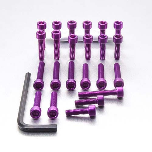 Pro-Bolt プロボルト アルミニウム エンジンボルトキット Honda RS125 GP (EHO009) EHO009P (CDC) その他(ボルト) Pro-Bolt プロボルト アルミニウム エンジンボルトキット Honda RS125 GP (EHO009) EHO009P (CDC) その他(ボルト)