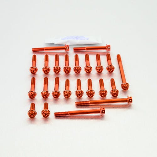 Pro-Bolt プロボルト Aluminium Engine Kit Honda XLR125R Race Spec Etched EHO014HXROE ( その他(ボルト) Pro-Bolt プロボルト Aluminium Engine Kit Honda XLR125R Race Spec Etched EHO014HXROE ( その他(ボルト)