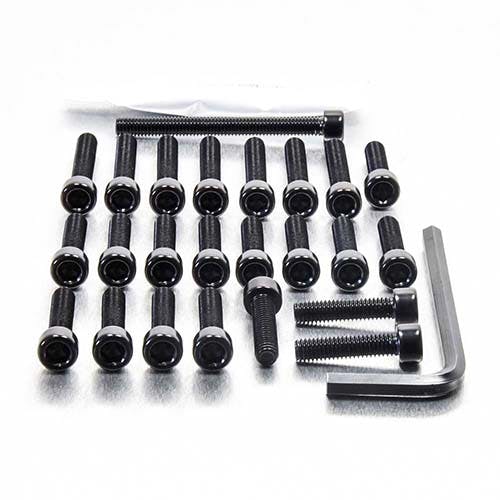 Pro-Bolt プロボルト アルミニウム エンジンボルトキット Honda CBR125R (EHO018) EHO018BK (CDC) その他(ボルト) Pro-Bolt プロボルト アルミニウム エンジンボルトキット Honda CBR125R (EHO018) EHO018BK (CDC) その他(ボルト)