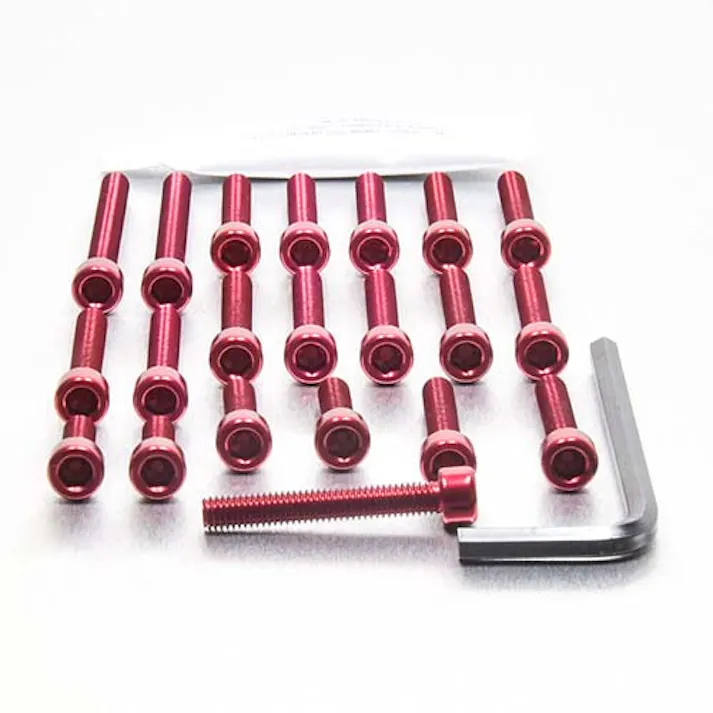 Pro-Bolt プロボルト アルミニウム エンジンボルトキット Honda CMX250 Rebel (EHO020) EHO020R (CDC)【ネット注文限定・別送品】