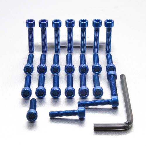 Pro-Bolt プロボルト アルミニウム エンジンボルトキット Honda CBR600 FS1-FS2 (EHO089) EHO089B (CDC) その他(ボルト) Pro-Bolt プロボルト アルミニウム エンジンボルトキット Honda CBR600 FS1-FS2 (EHO089) EHO089B (CDC) その他(ボルト)