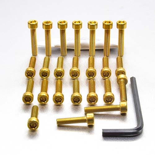Pro-Bolt プロボルト アルミニウム エンジンボルトキット Honda CBR600 FS1-FS2 (EHO089) EHO089G (CDC) その他(ボルト) Pro-Bolt プロボルト アルミニウム エンジンボルトキット Honda CBR600 FS1-FS2 (EHO089) EHO089G (CDC) その他(ボルト)