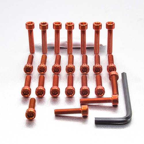 Pro-Bolt プロボルト アルミニウム エンジンボルトキット Honda CBR600 FS1-FS2 (EHO089) EHO089O (CDC) その他(ボルト) Pro-Bolt プロボルト アルミニウム エンジンボルトキット Honda CBR600 FS1-FS2 (EHO089) EHO089O (CDC) その他(ボルト)