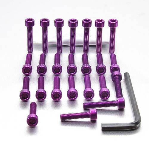 Pro-Bolt プロボルト アルミニウム エンジンボルトキット Honda CBR600 FS1-FS2 (EHO089) EHO089P (CDC) その他(ボルト) Pro-Bolt プロボルト アルミニウム エンジンボルトキット Honda CBR600 FS1-FS2 (EHO089) EHO089P (CDC) その他(ボルト)