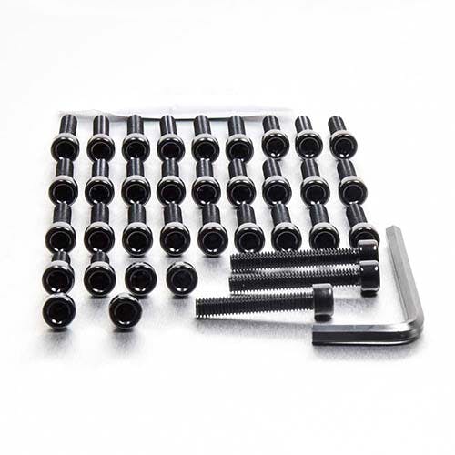 Pro-Bolt プロボルト アルミニウム エンジンボルトキット Honda CB600 Hornet FY-F5 (EHO096) EHO096BK (CDC その他(ボルト) Pro-Bolt プロボルト アルミニウム エンジンボルトキット Honda CB600 Hornet FY-F5 (EHO096) EHO096BK (CDC その他(ボルト)