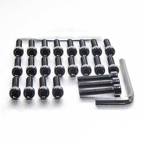 Pro-Bolt プロボルト アルミニウム エンジンボルトキット Honda CB600 Hornet (EHO097) EHO097BK (CDC) その他(ボルト) Pro-Bolt プロボルト アルミニウム エンジンボルトキット Honda CB600 Hornet (EHO097) EHO097BK (CDC) その他(ボルト)