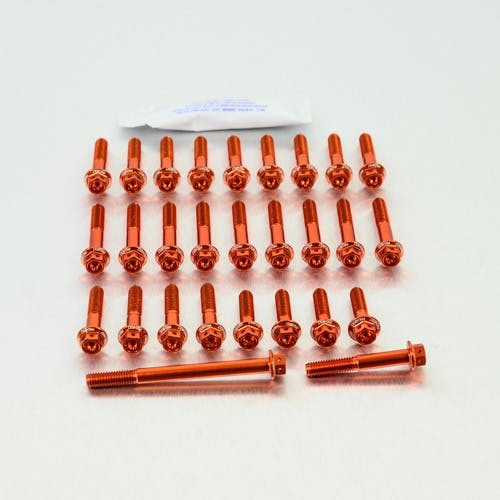 Pro-Bolt プロボルト Aluminium Engine Kit Honda CBR600RR Race Spec Etched 03-04 EHO098HXROE (CDC)【別送品】