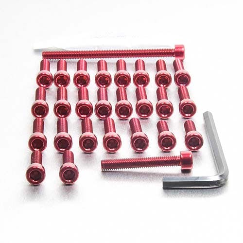 Pro-Bolt プロボルト アルミニウム エンジンボルトキット Honda CBR600RR 03-06 (EHO098) EHO098R (CDC) その他(ボルト) Pro-Bolt プロボルト アルミニウム エンジンボルトキット Honda CBR600RR 03-06 (EHO098) EHO098R (CDC) その他(ボルト)