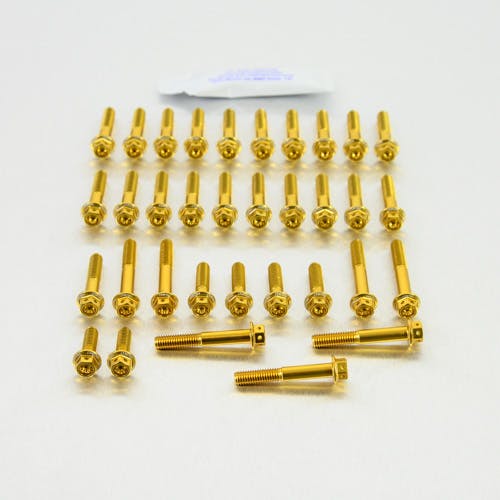 Pro-Bolt v{g Aluminium Engine Kit Honda CBR1000RR Fireblade Race Spec Etched 0 ̑i{gj