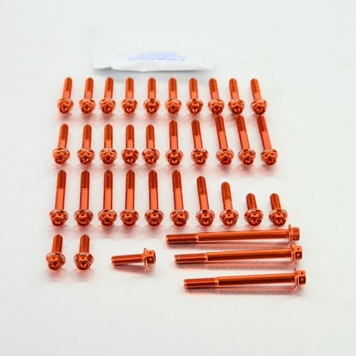 Pro-Bolt プロボルト Aluminium Engine Kit Honda CBR300R Race Spec Etched EHO400HXROE ( その他(ボルト) Pro-Bolt プロボルト Aluminium Engine Kit Honda CBR300R Race Spec Etched EHO400HXROE ( その他(ボルト)