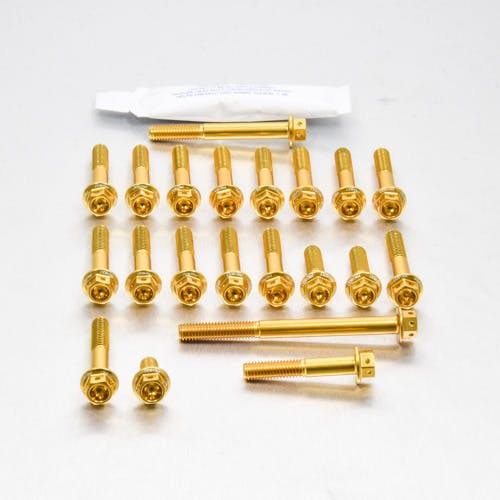 Pro-Bolt プロボルト Aluminium Engine Kit Kawasaki Ninja 250R Race Spec Etched EKA055HXRGE (CDC)【別送品】